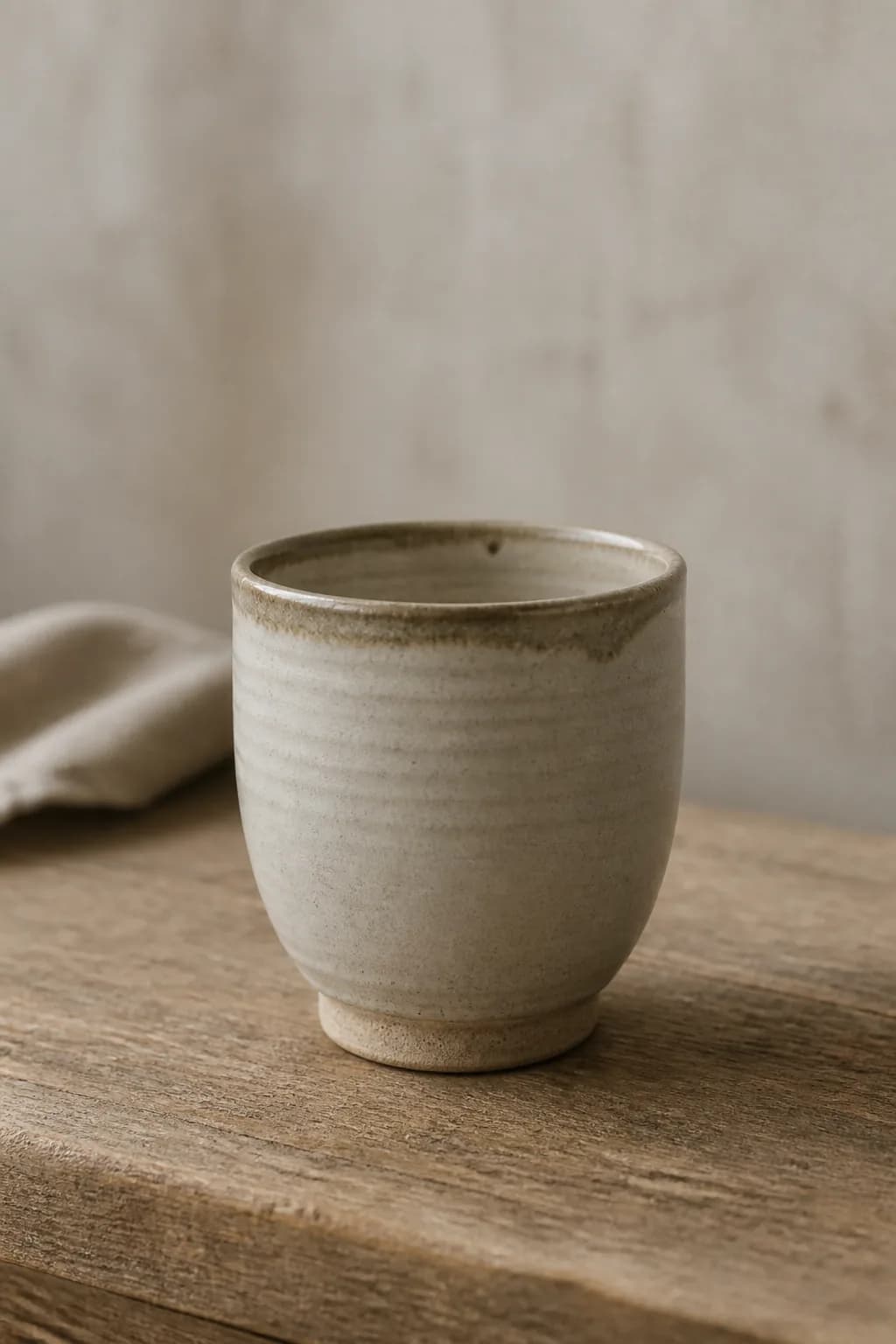 Чашка глиняная «Ольха»
